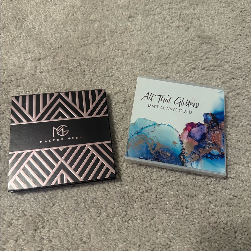 Makeup Geek “All that Glitters isn’t always gold” eyeshadow Palette